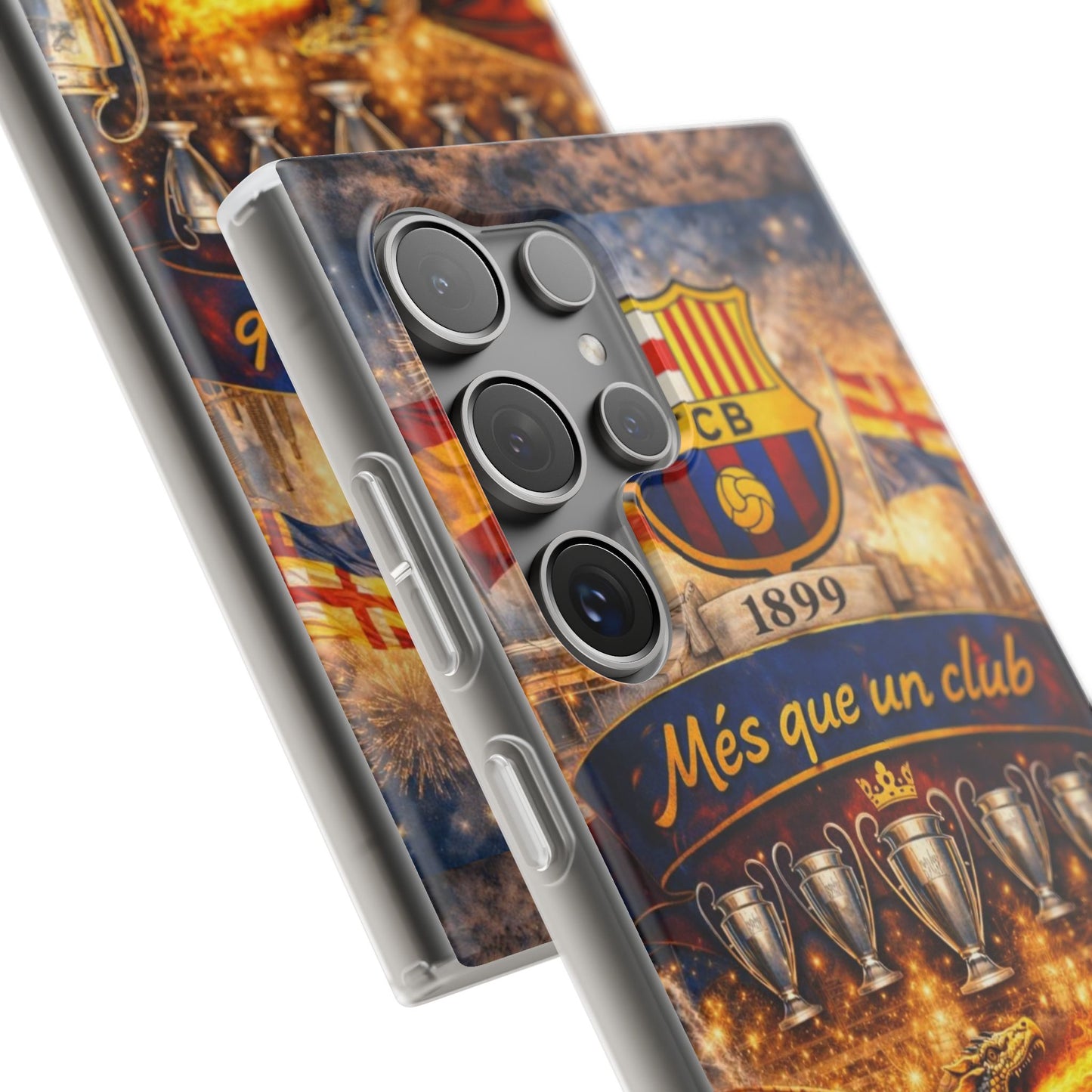 FC Barcelona ‘Més Que Un Club’ Phone Case — Soccer Fan iPhone Cover