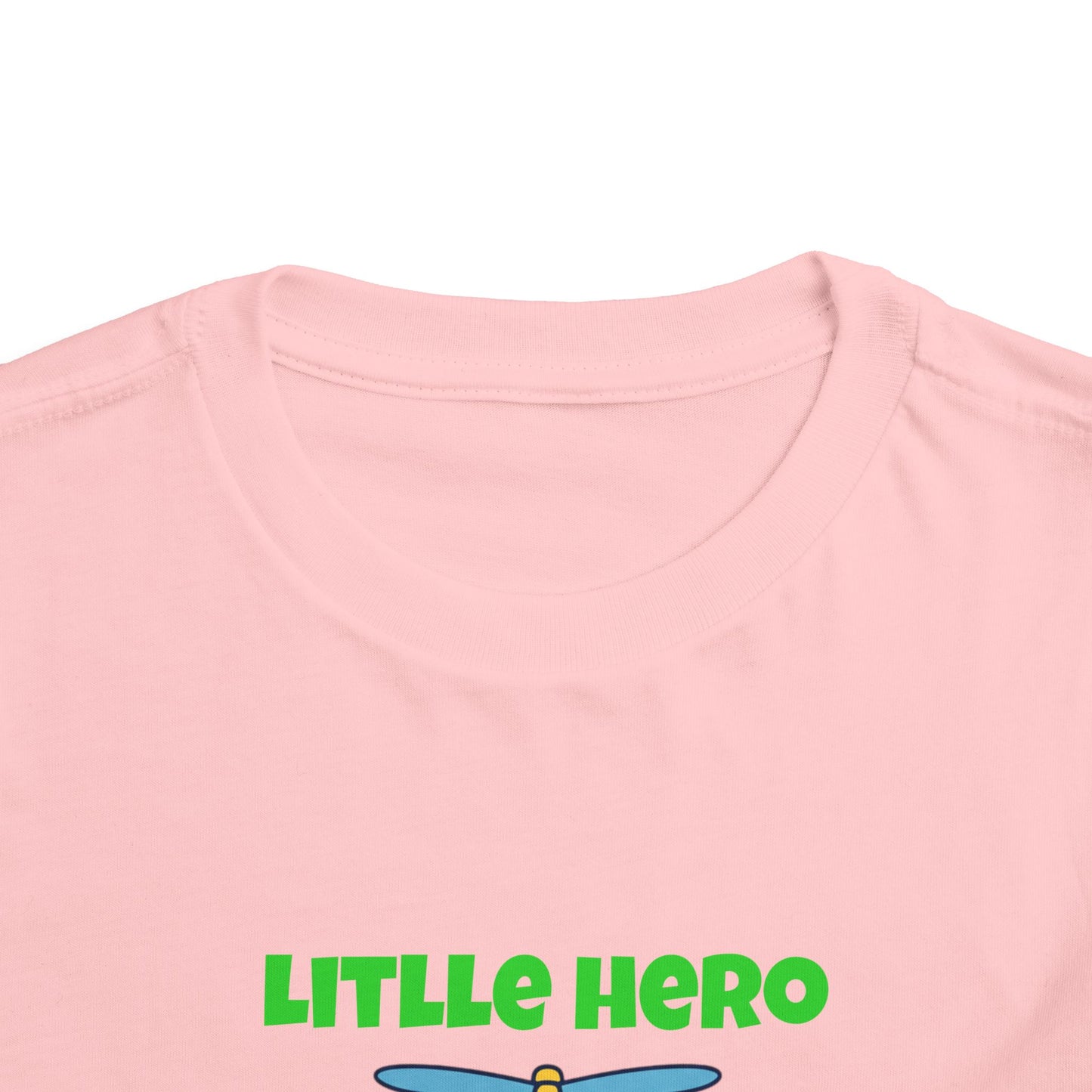 Little Hero Paw Rescue Patrol Toddler Tee — Kids' Cartoon Rescue Dog Shirt