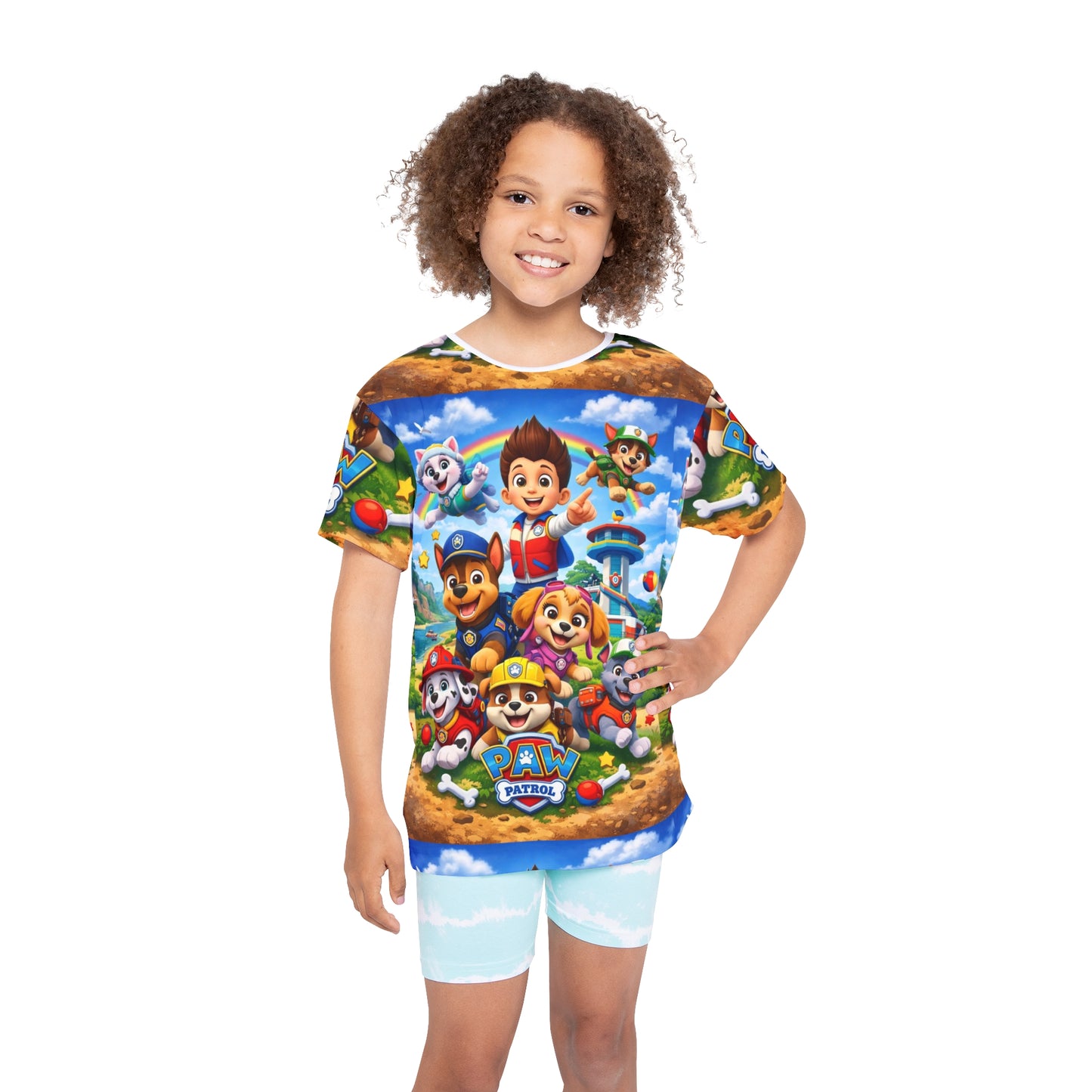 Kids Paw Patrol Sports Jersey — All-Over Print