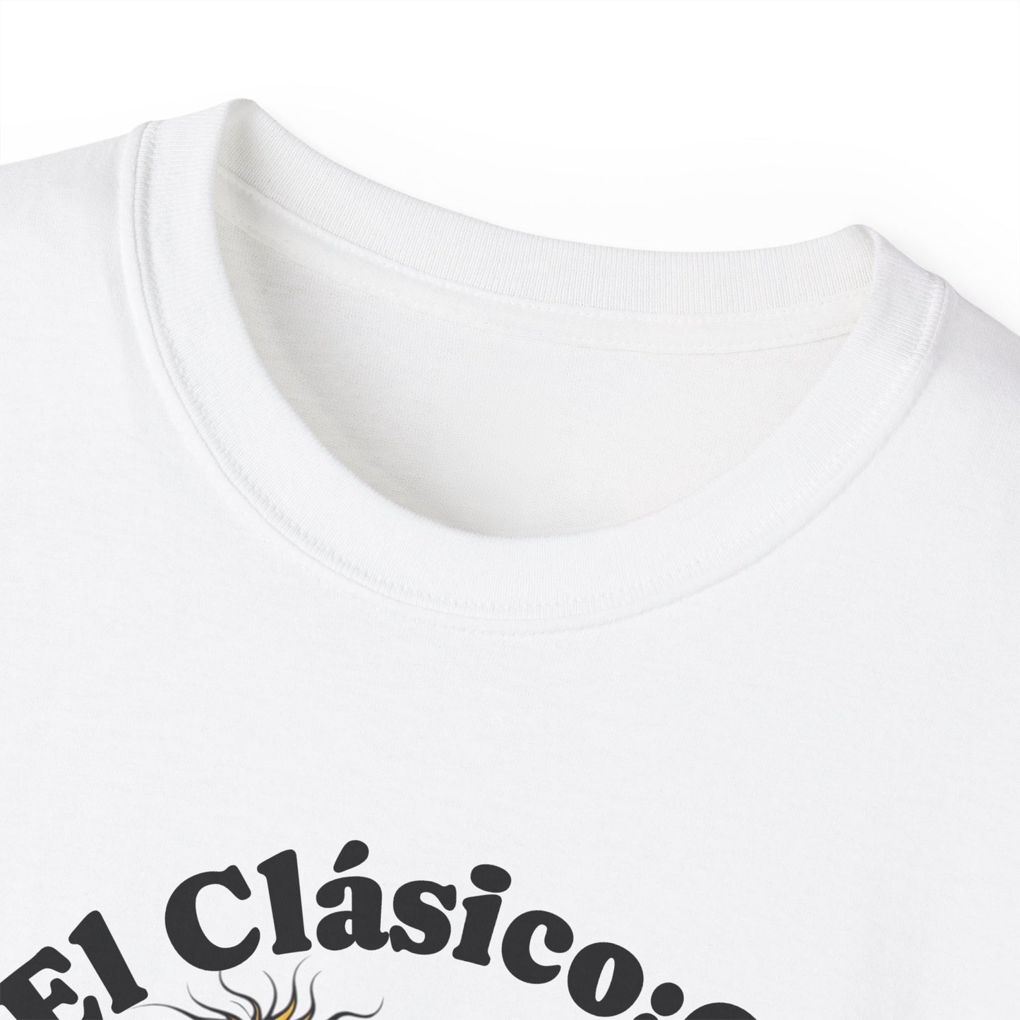 Soccer Rivalry Tee — "Friendship: OFF, El Clásico: ON"