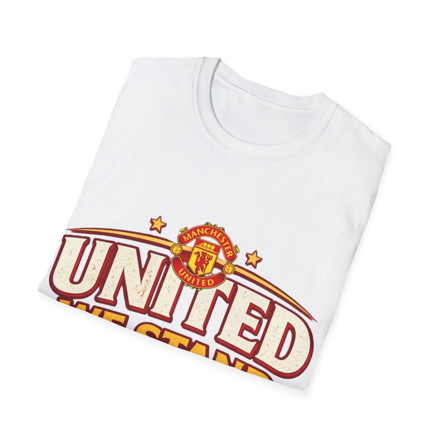 Manchester United Football T-Shirt - United We Stand Fan Tee