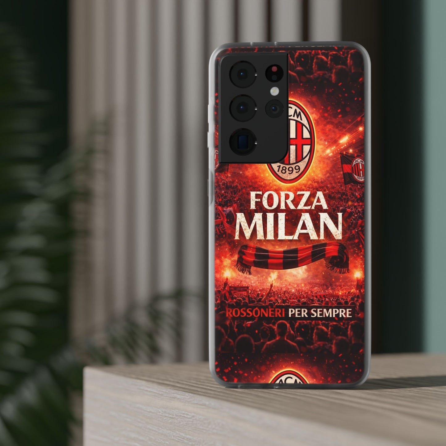 Funda para teléfono Forza Milan del AC Milan