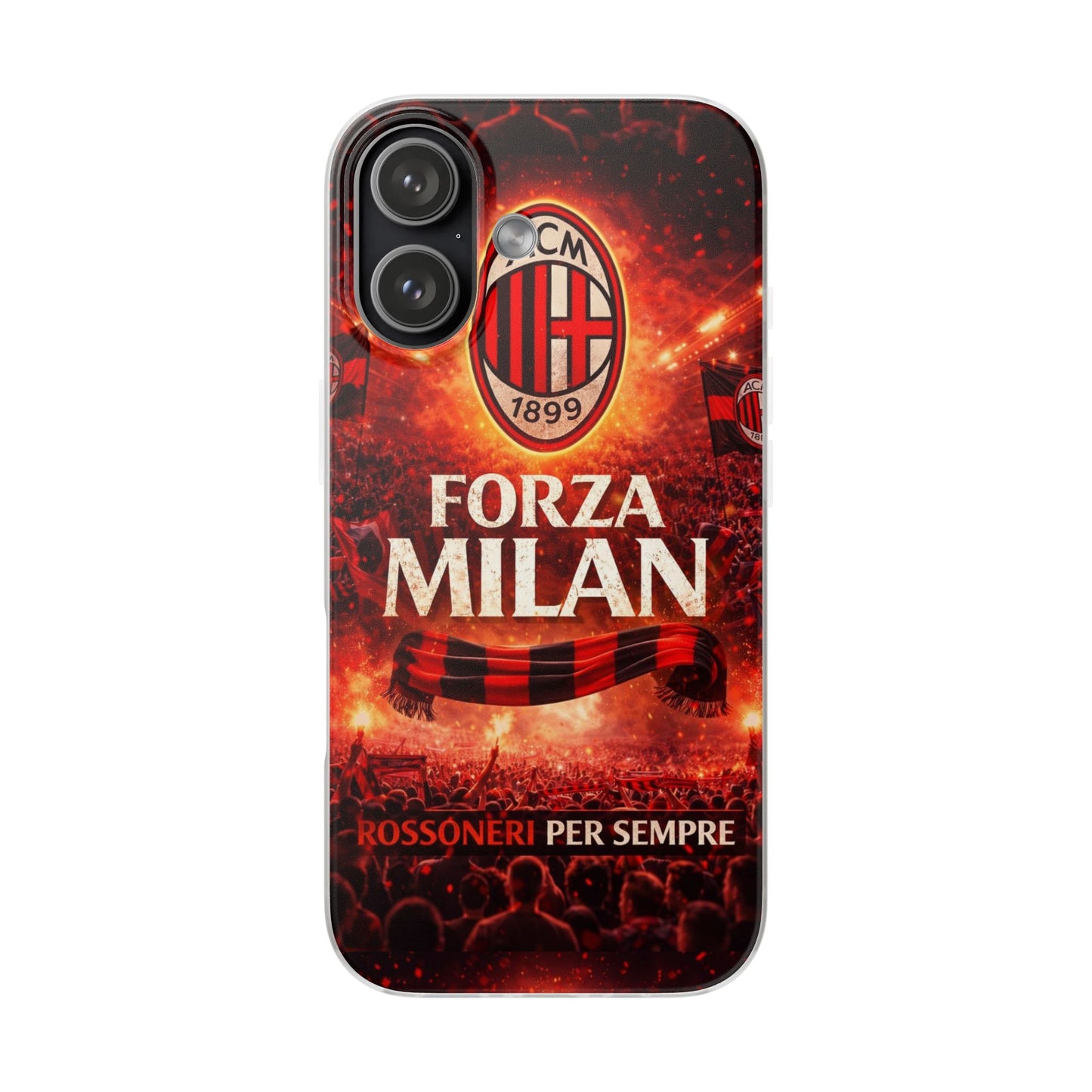 Funda para teléfono Forza Milan del AC Milan