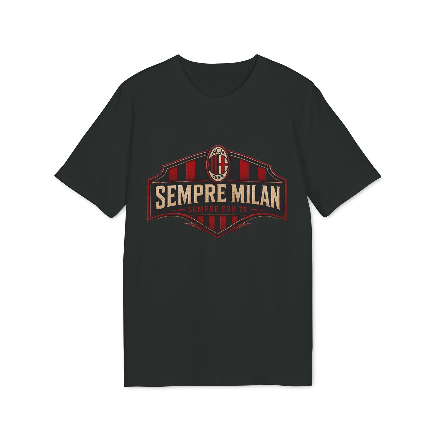 Sempre Milan T-Shirt — Football Crest Tee