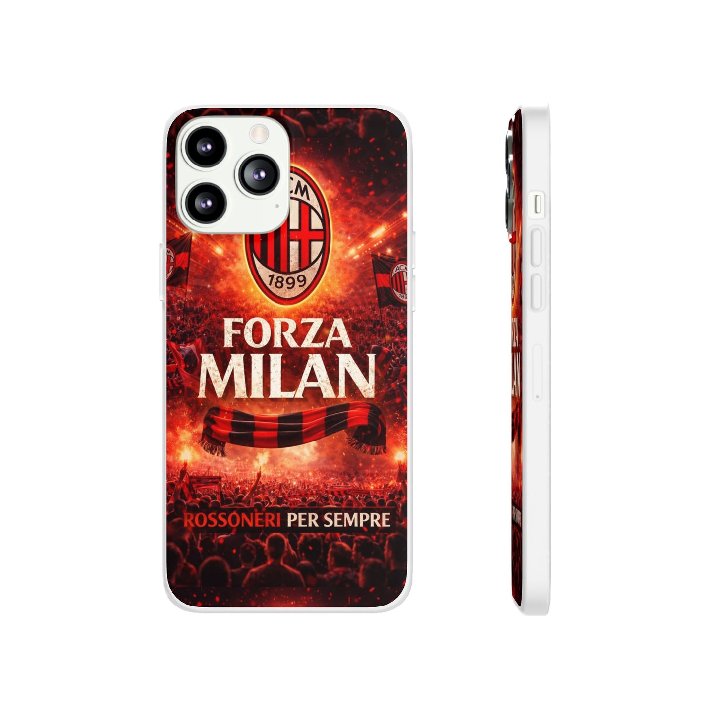 Funda para teléfono Forza Milan del AC Milan
