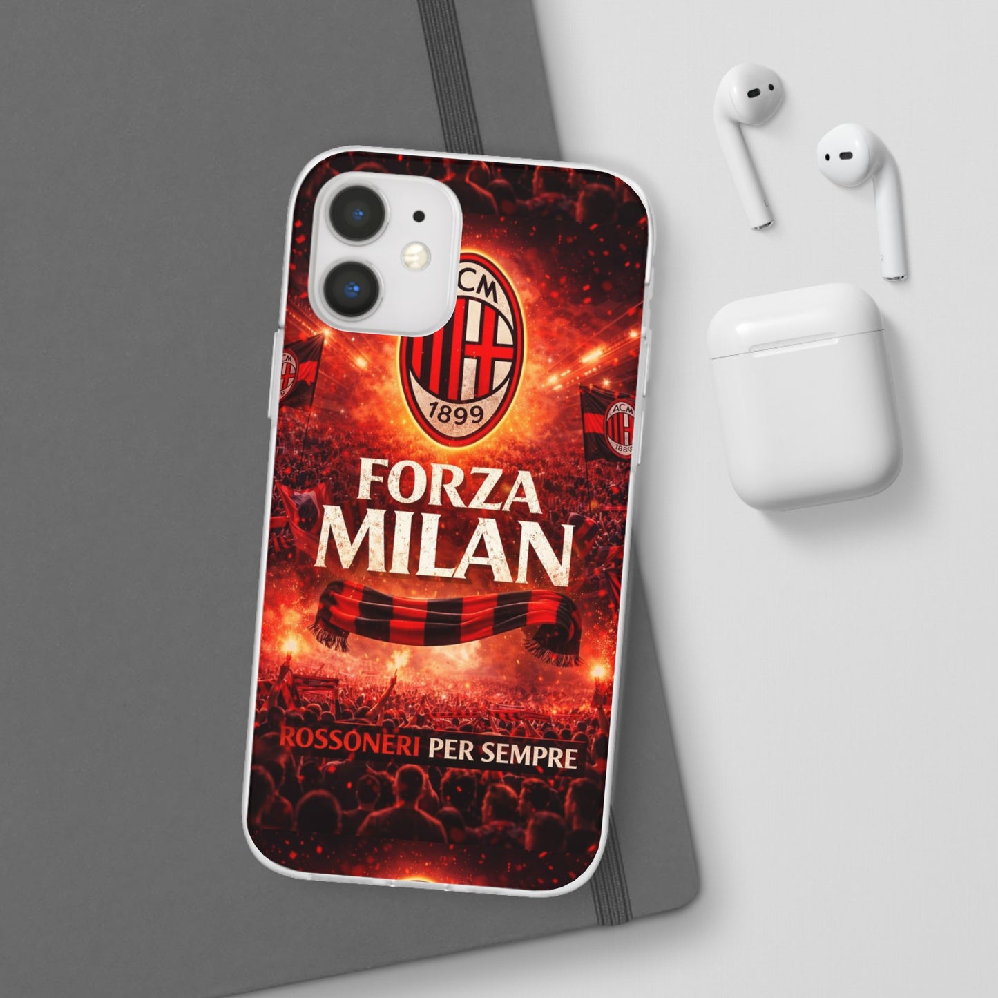 Funda para teléfono Forza Milan del AC Milan