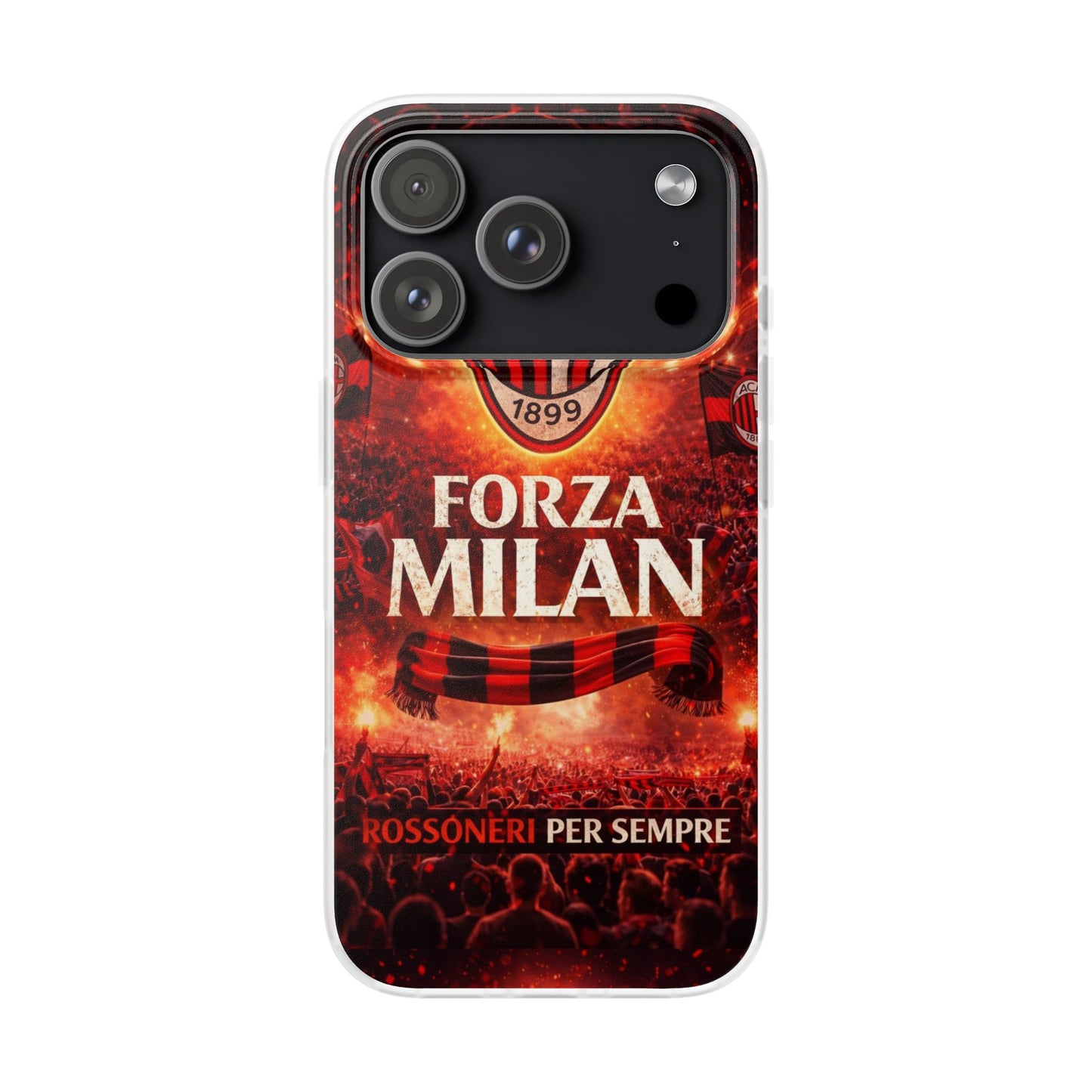 Funda para teléfono Forza Milan del AC Milan