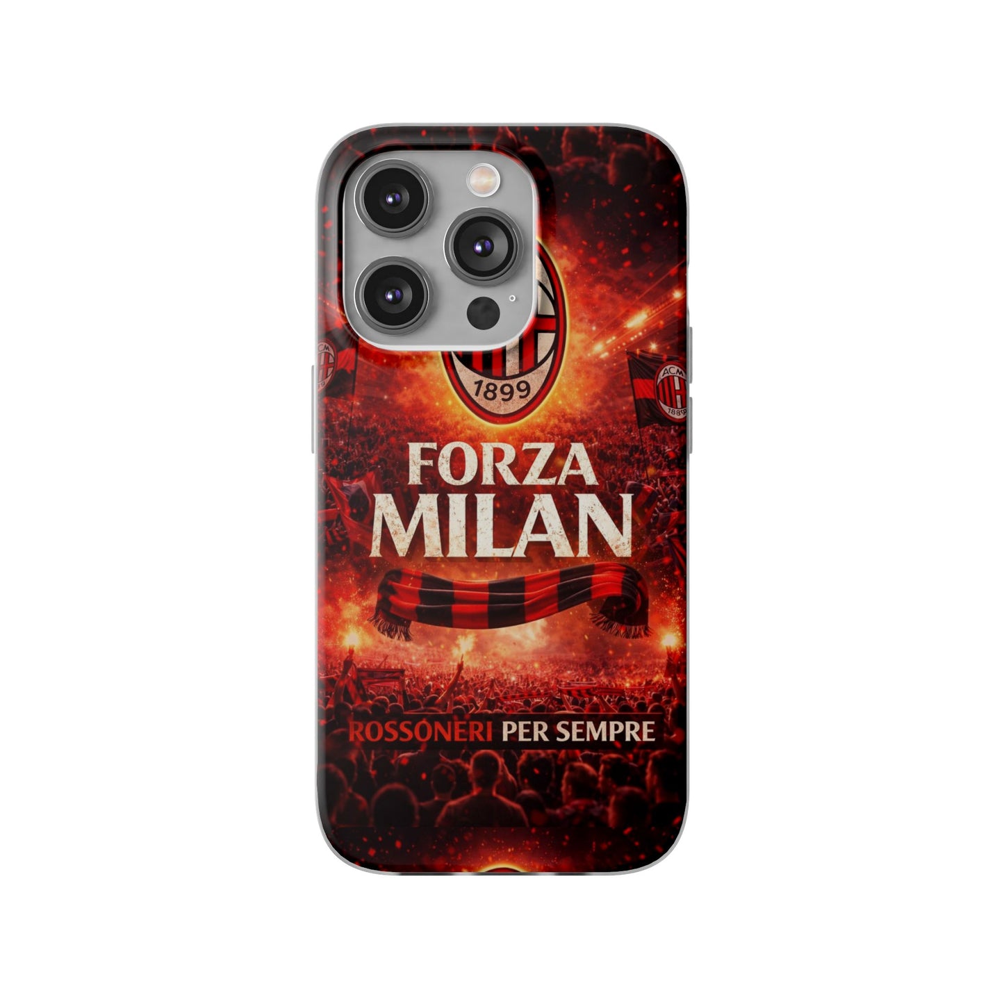 Funda para teléfono Forza Milan del AC Milan