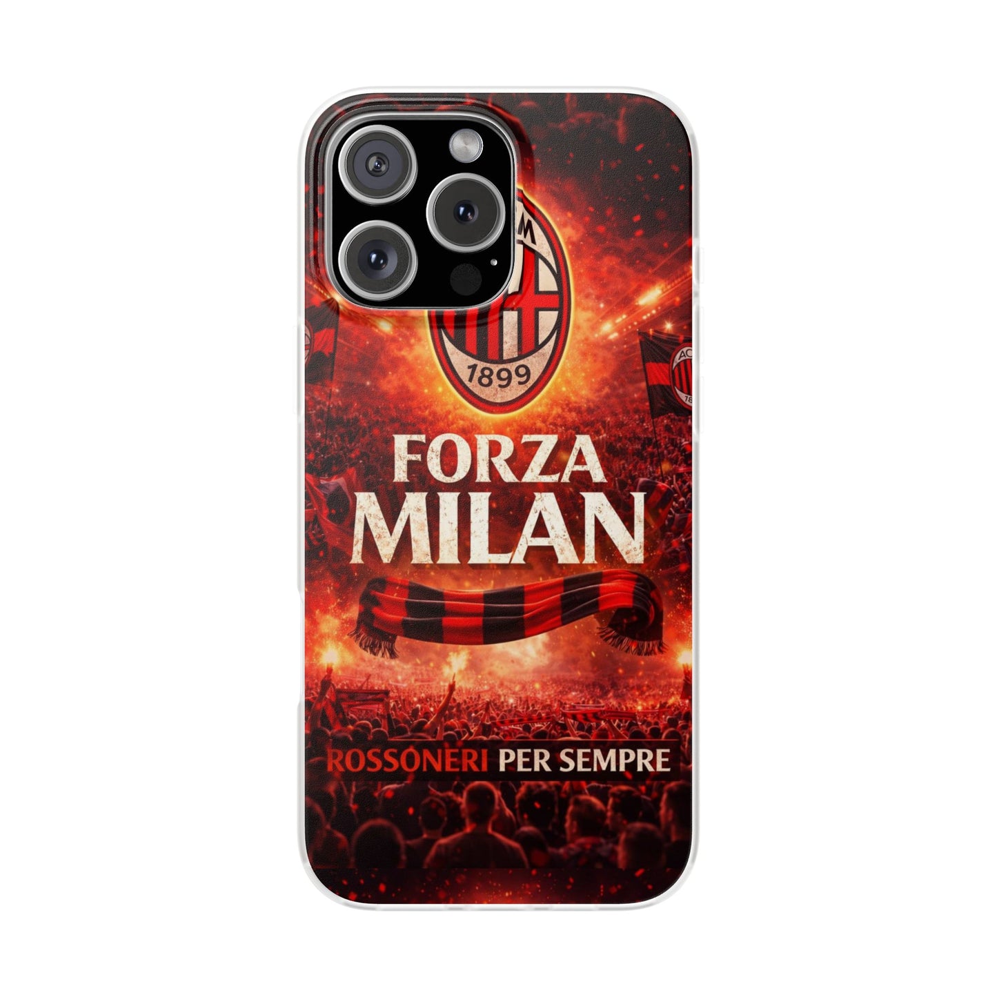 Funda para teléfono Forza Milan del AC Milan