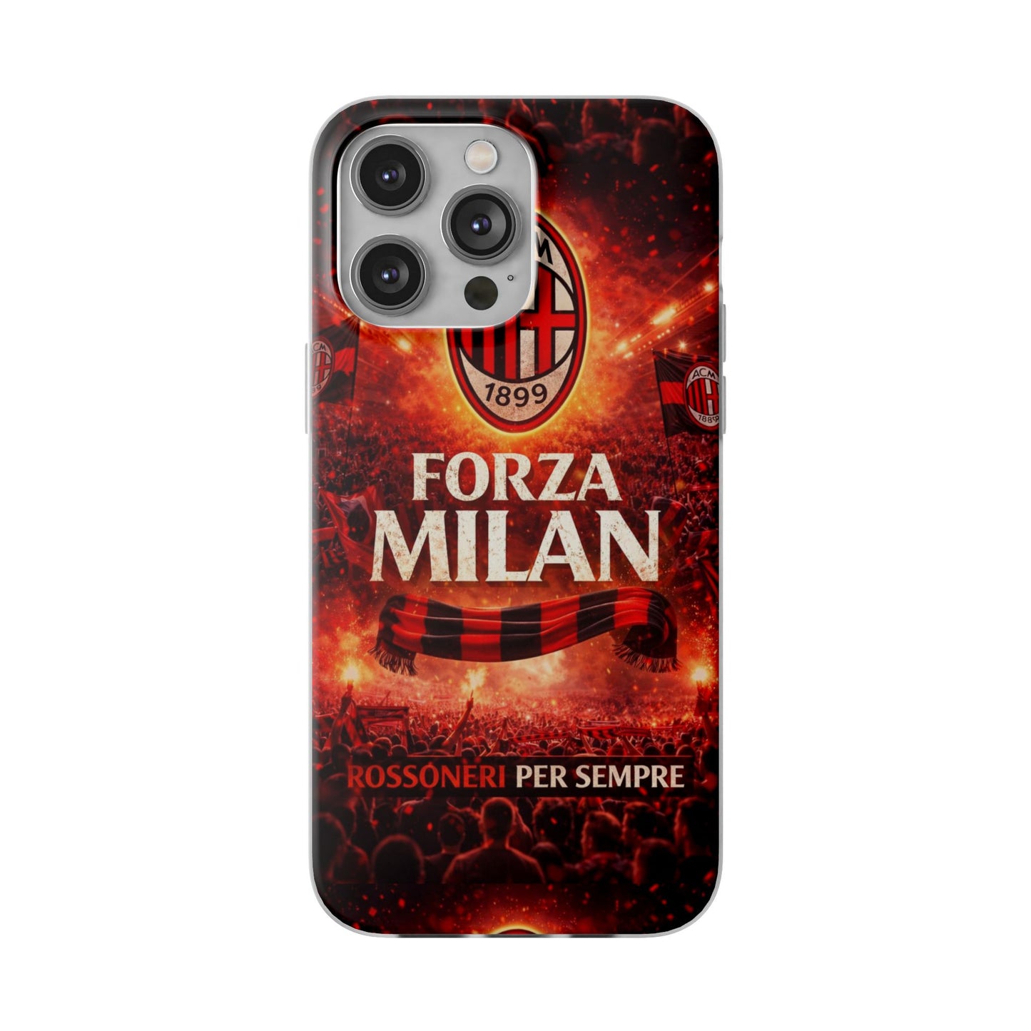 Funda para teléfono Forza Milan del AC Milan