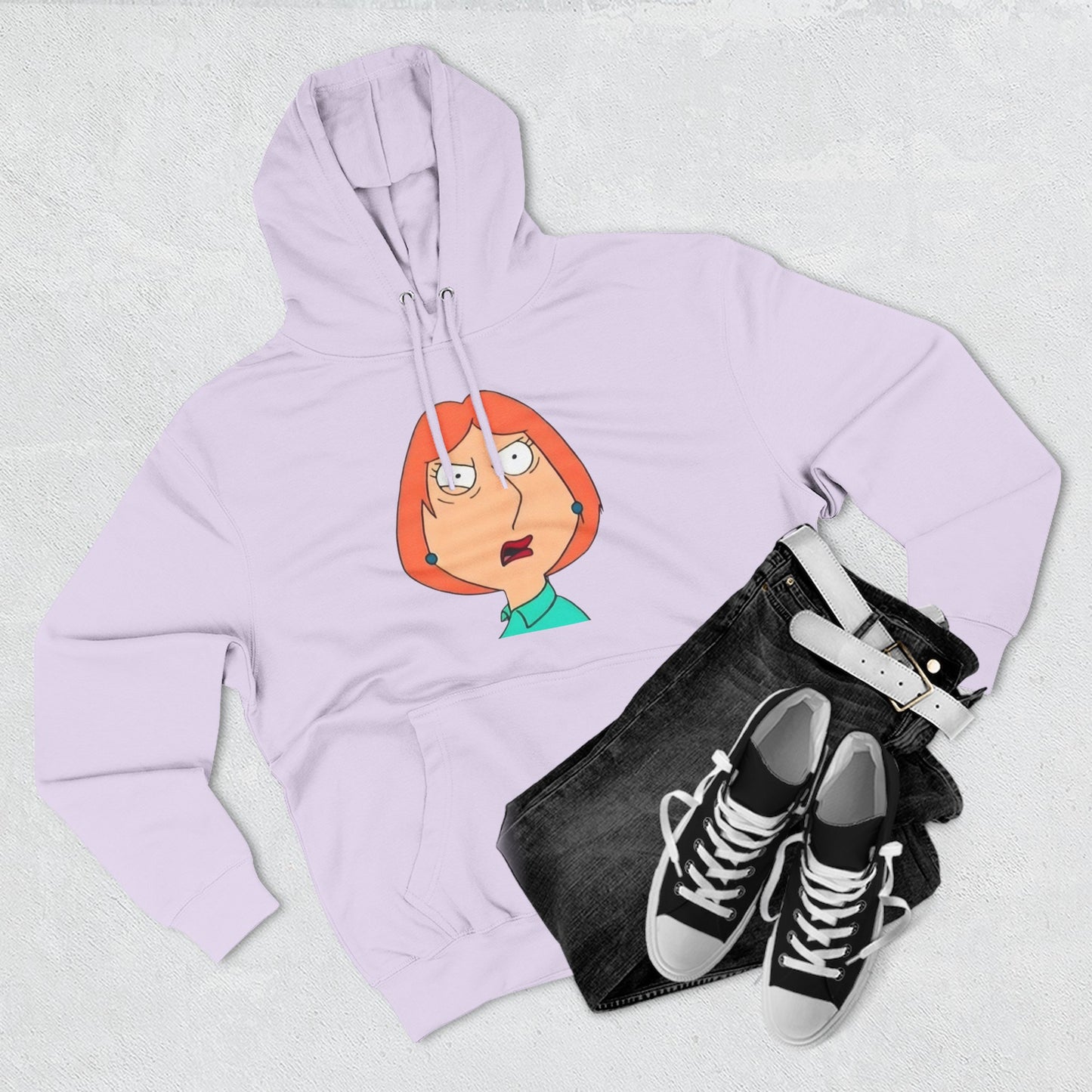 Sudadera con capucha de mamá de dibujos animados WTF: sudadera con gráficos divertidos para los amantes del humor peculiar