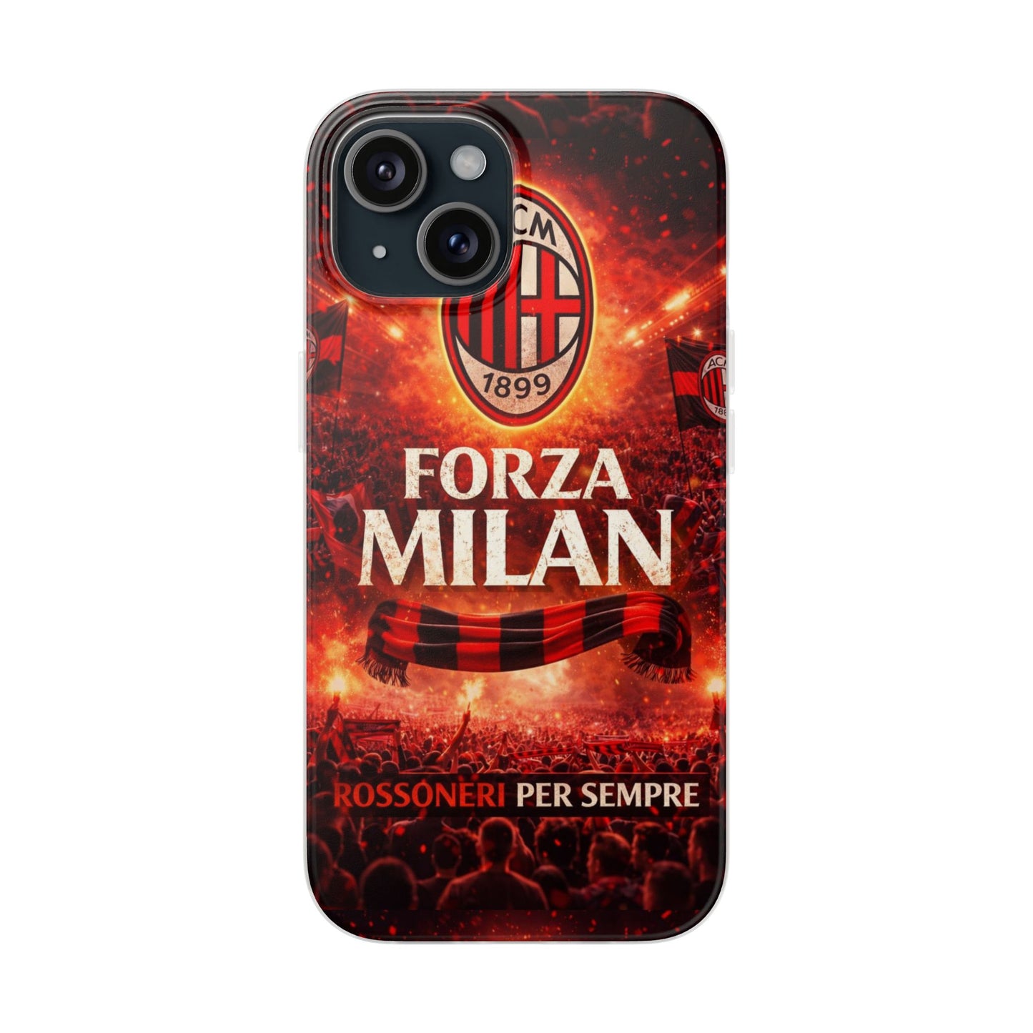 Funda para teléfono Forza Milan del AC Milan