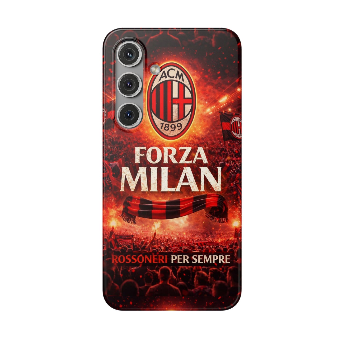 Funda para teléfono Forza Milan del AC Milan