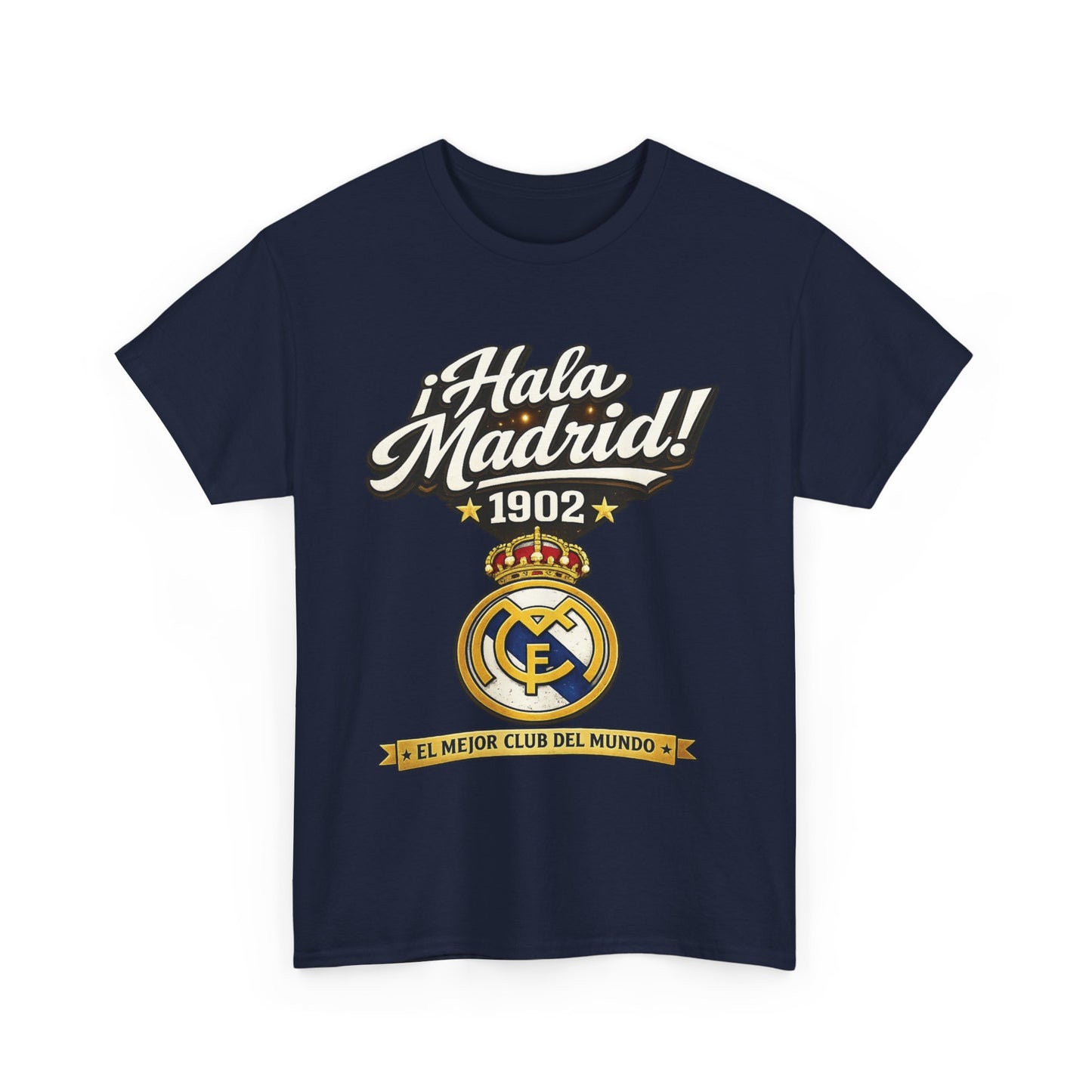 Real Madrid 1902 FAN Crest Tee - Fan Real Madrid T-shirt