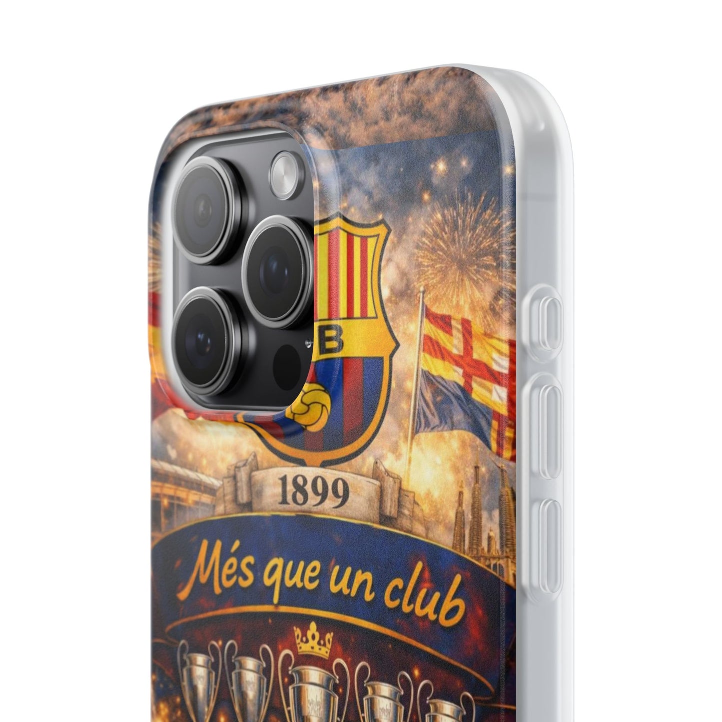 FC Barcelona ‘Més Que Un Club’ Phone Case — Soccer Fan iPhone Cover