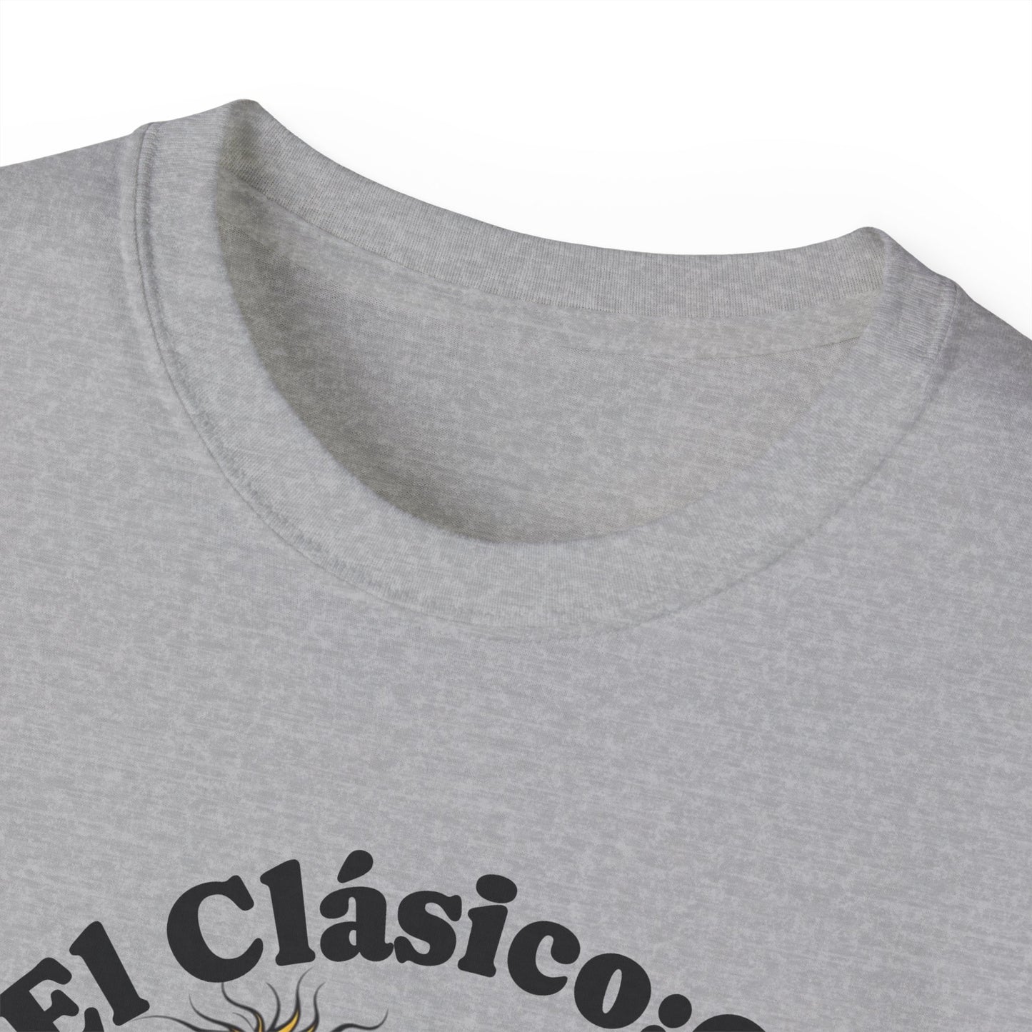 Soccer Rivalry Tee — "Friendship: OFF, El Clásico: ON"