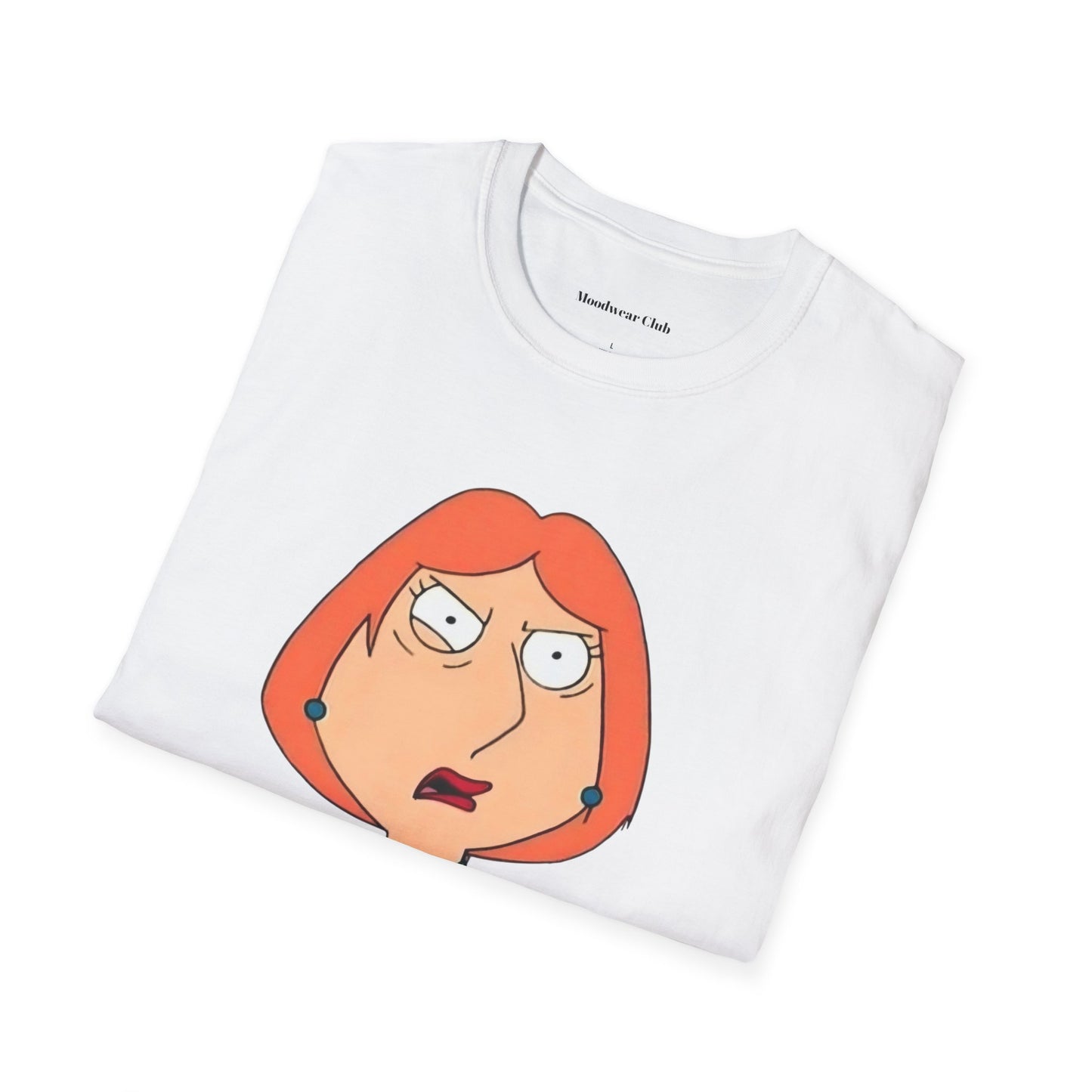 WTF Cartoon Mom Graphic T-Shirt