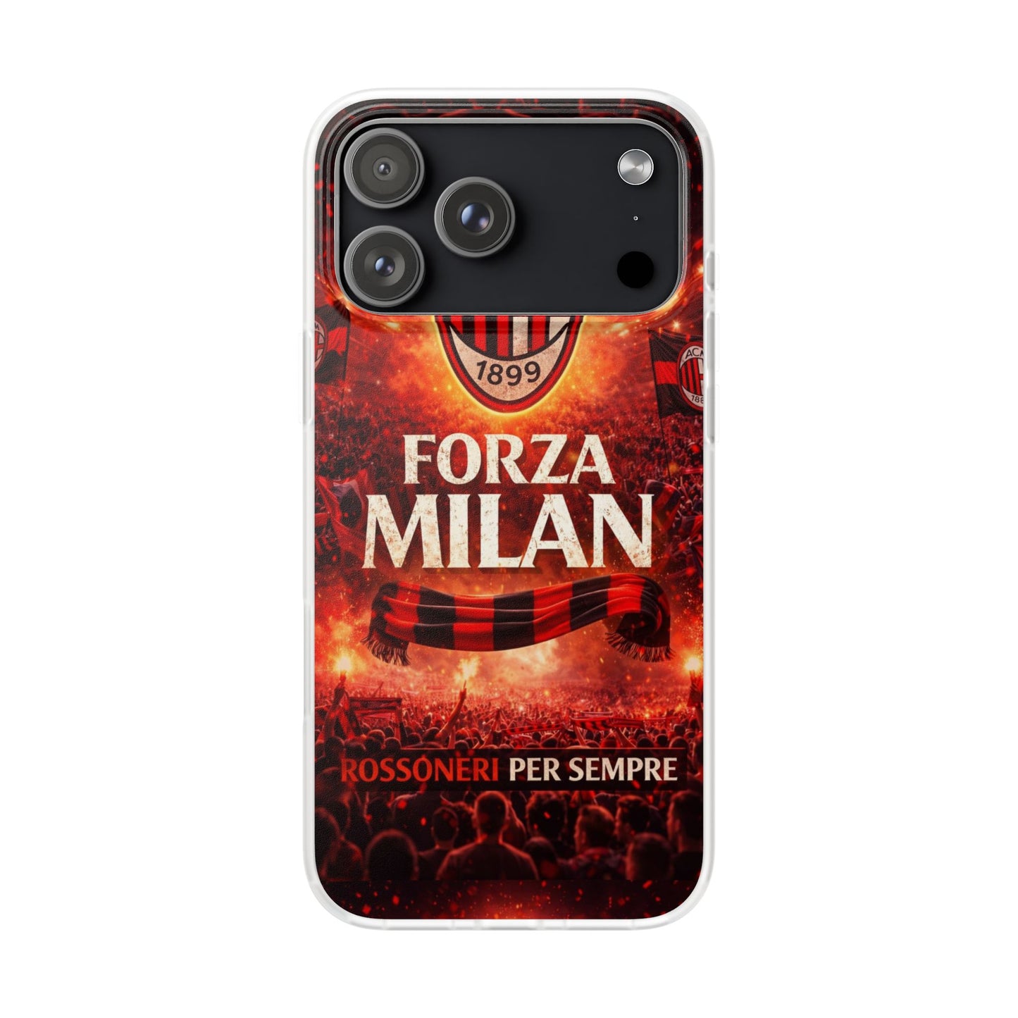 Funda para teléfono Forza Milan del AC Milan