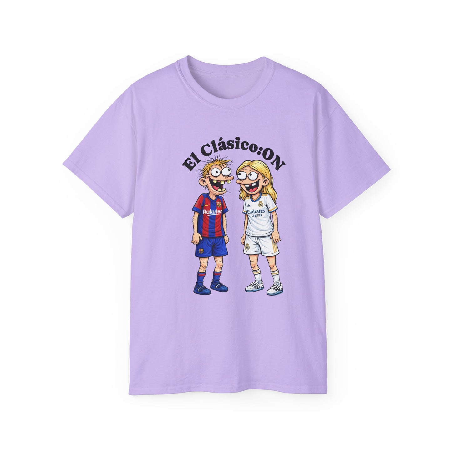 Soccer Rivalry Tee — "Friendship: OFF, El Clásico: ON"