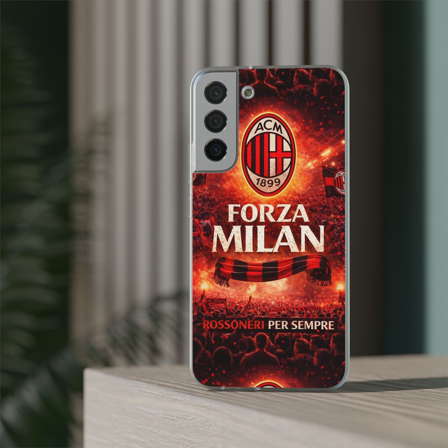Funda para teléfono Forza Milan del AC Milan