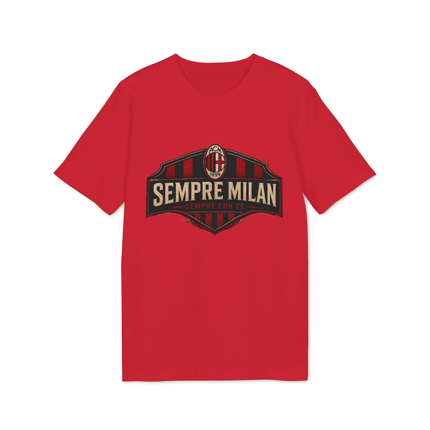 Sempre Milan T-Shirt — Football Crest Tee