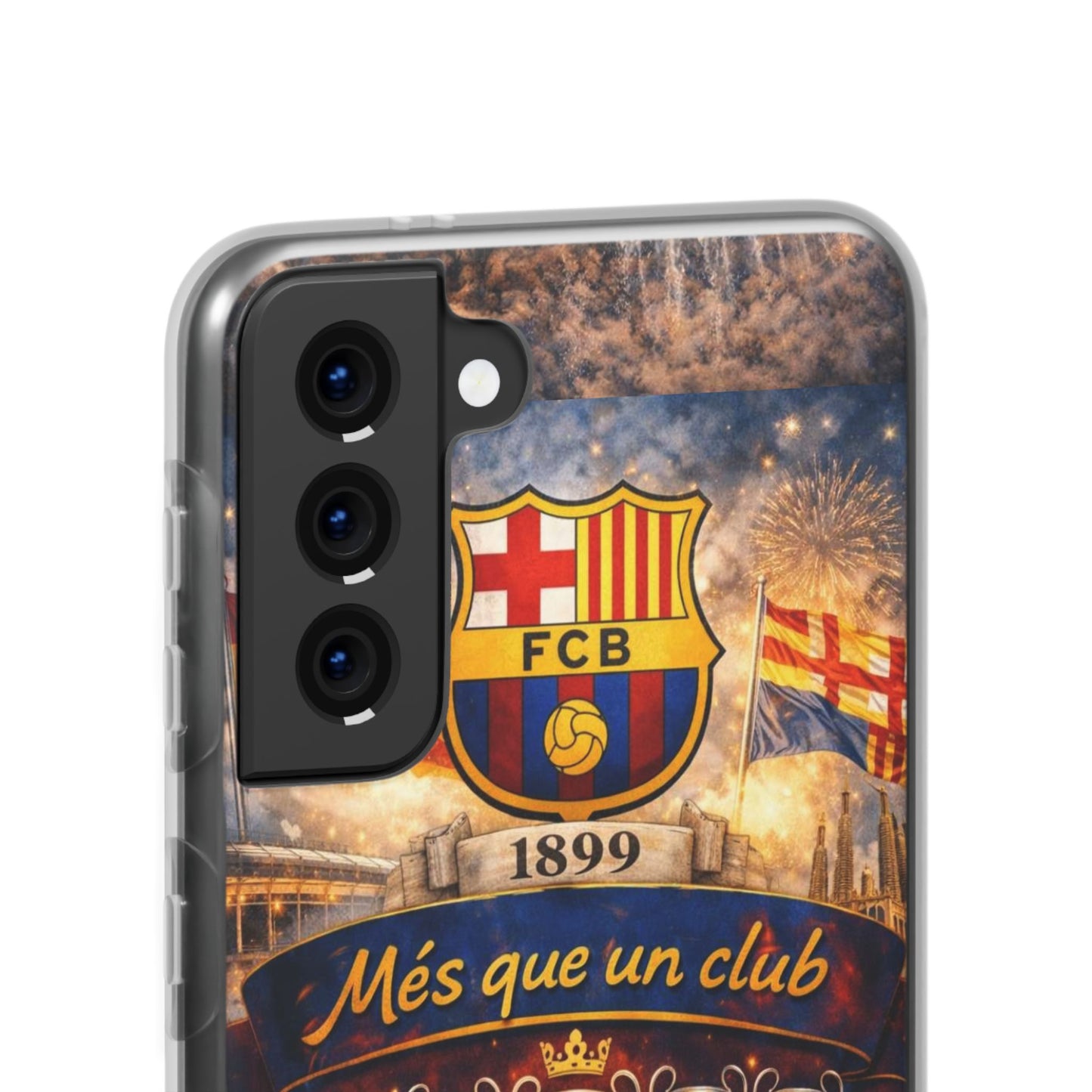 FC Barcelona ‘Més Que Un Club’ Phone Case — Soccer Fan iPhone Cover