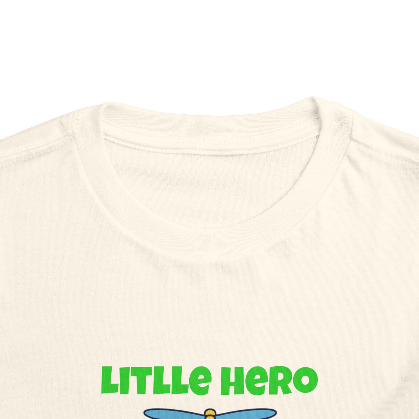 Little Hero Paw Rescue Patrol Toddler Tee — Kids' Cartoon Rescue Dog Shirt