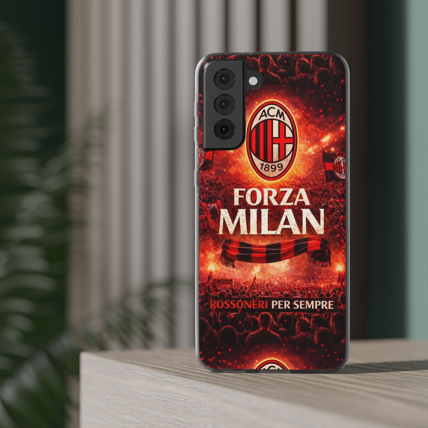 Funda para teléfono Forza Milan del AC Milan