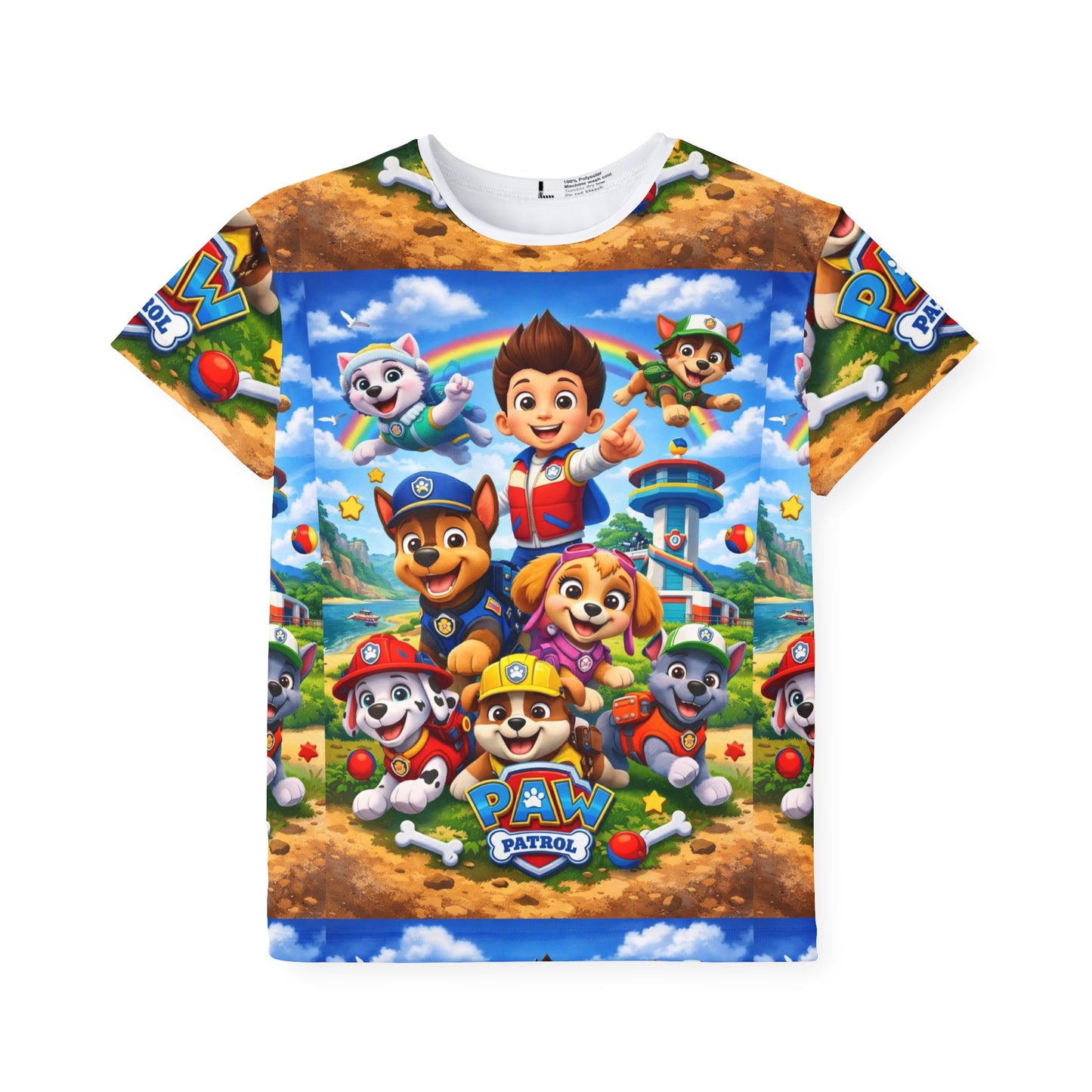 Kids Paw Patrol Sports Jersey — All-Over Print