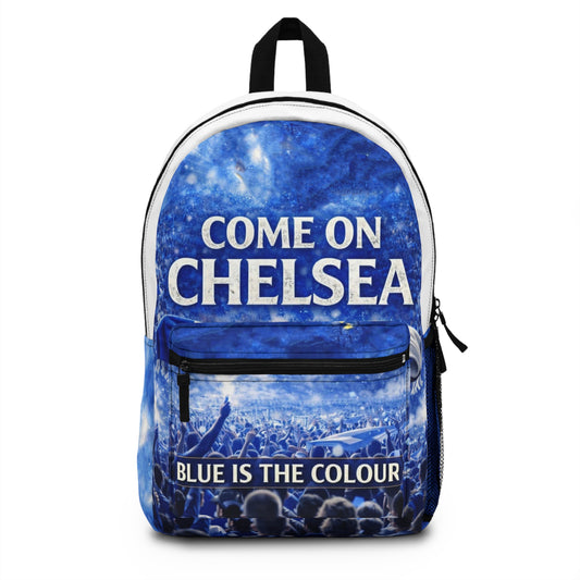 Mochila Come On Chelsea: paquete para aficionados al fútbol «El azul es el color»