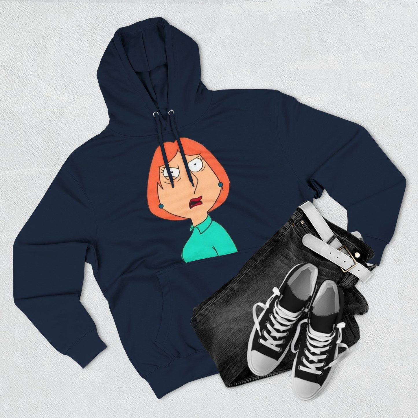 WTF Family Mom Graphic Hoodie