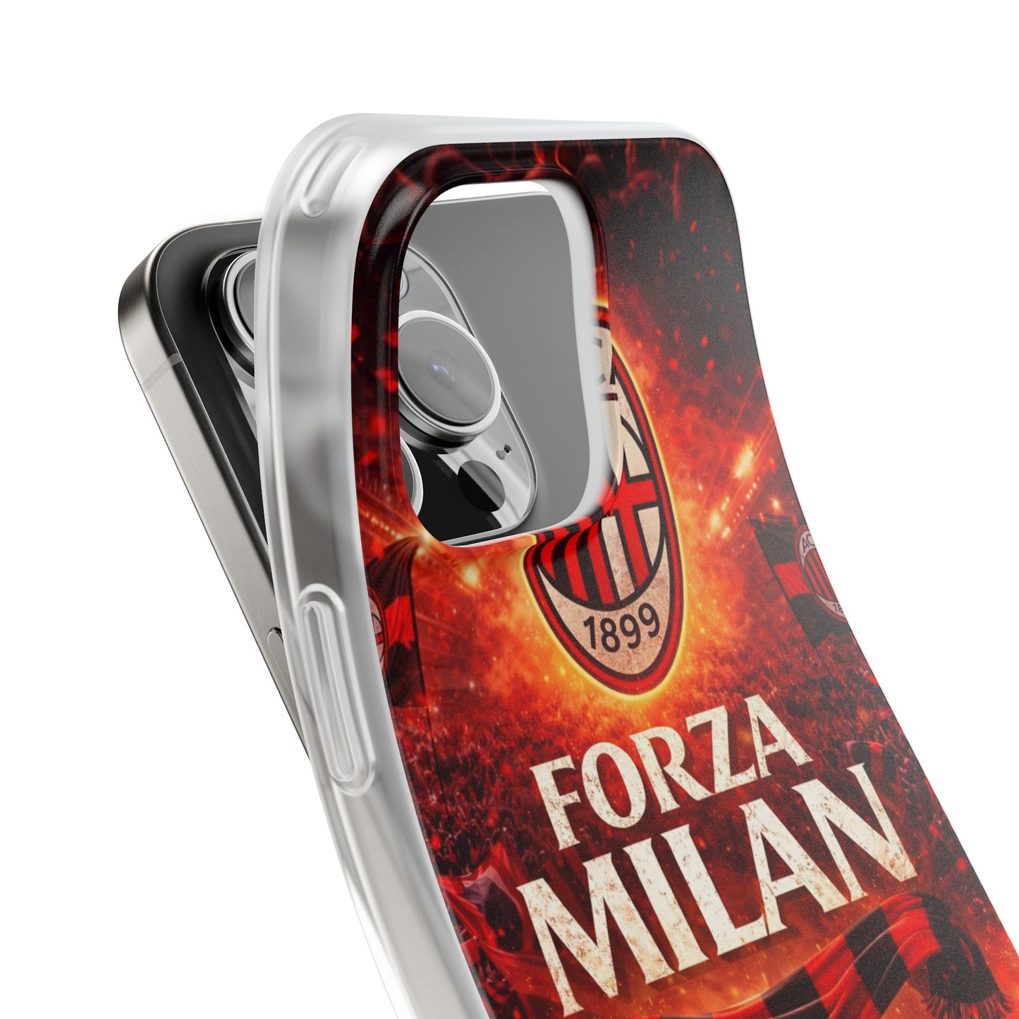 Funda para teléfono Forza Milan del AC Milan