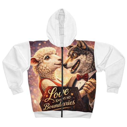 Love Knows No Boundaries Zip Hoodie