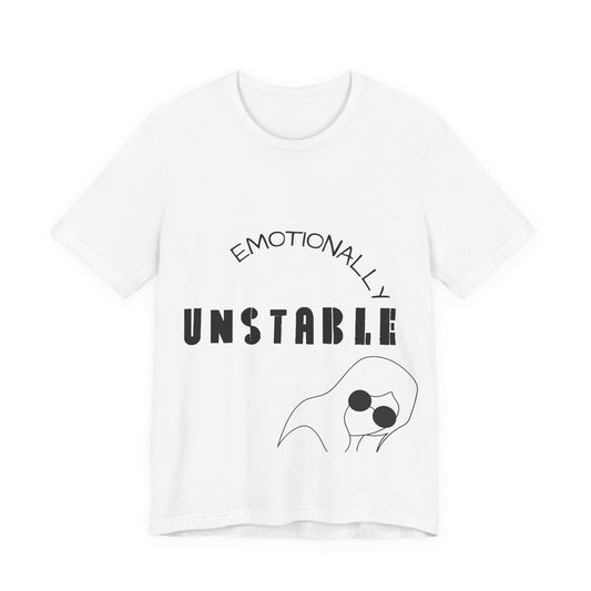 Emotionally Unstable T-Shirt — Cute Squidward Graphic Tee