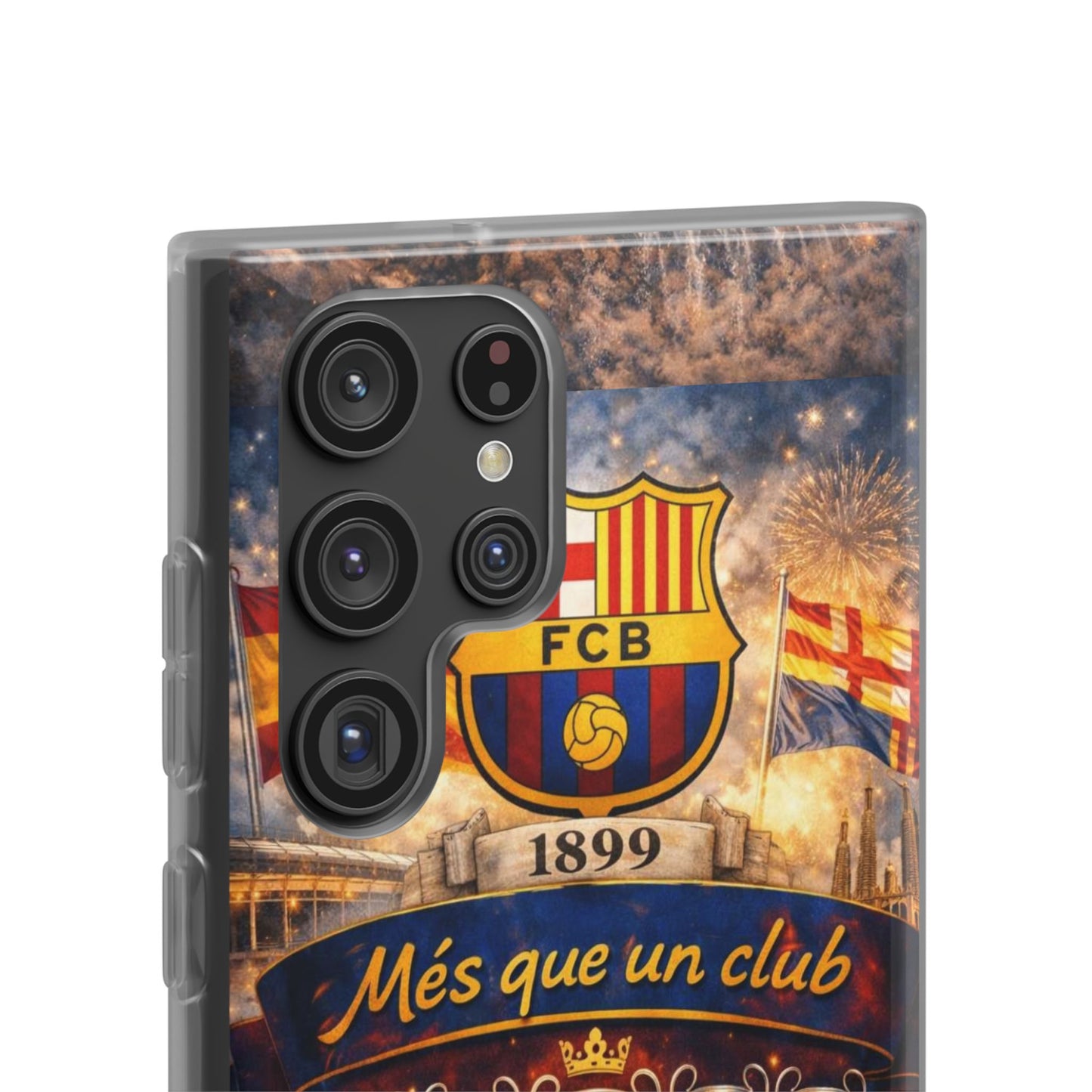 FC Barcelona ‘Més Que Un Club’ Phone Case — Soccer Fan iPhone Cover