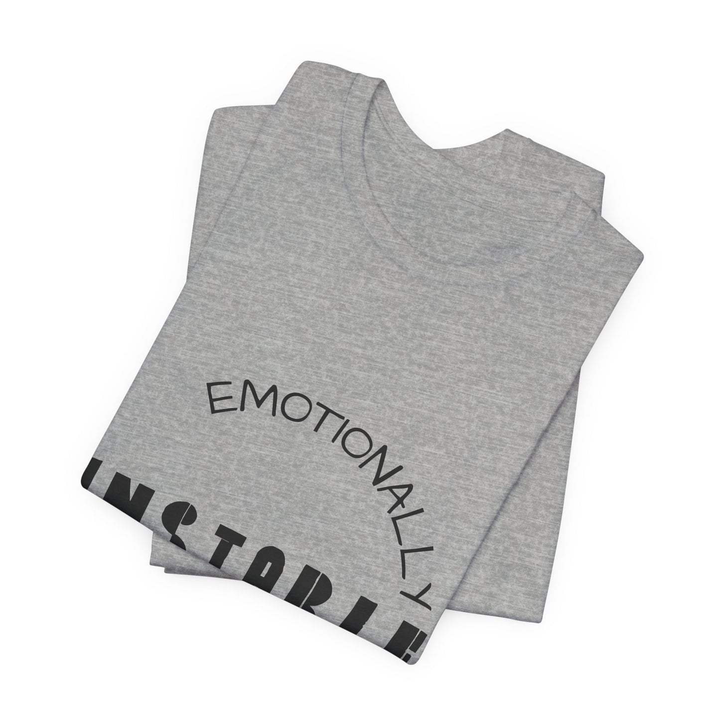 Emotionally Unstable T-Shirt — Cute Squidward Graphic Tee