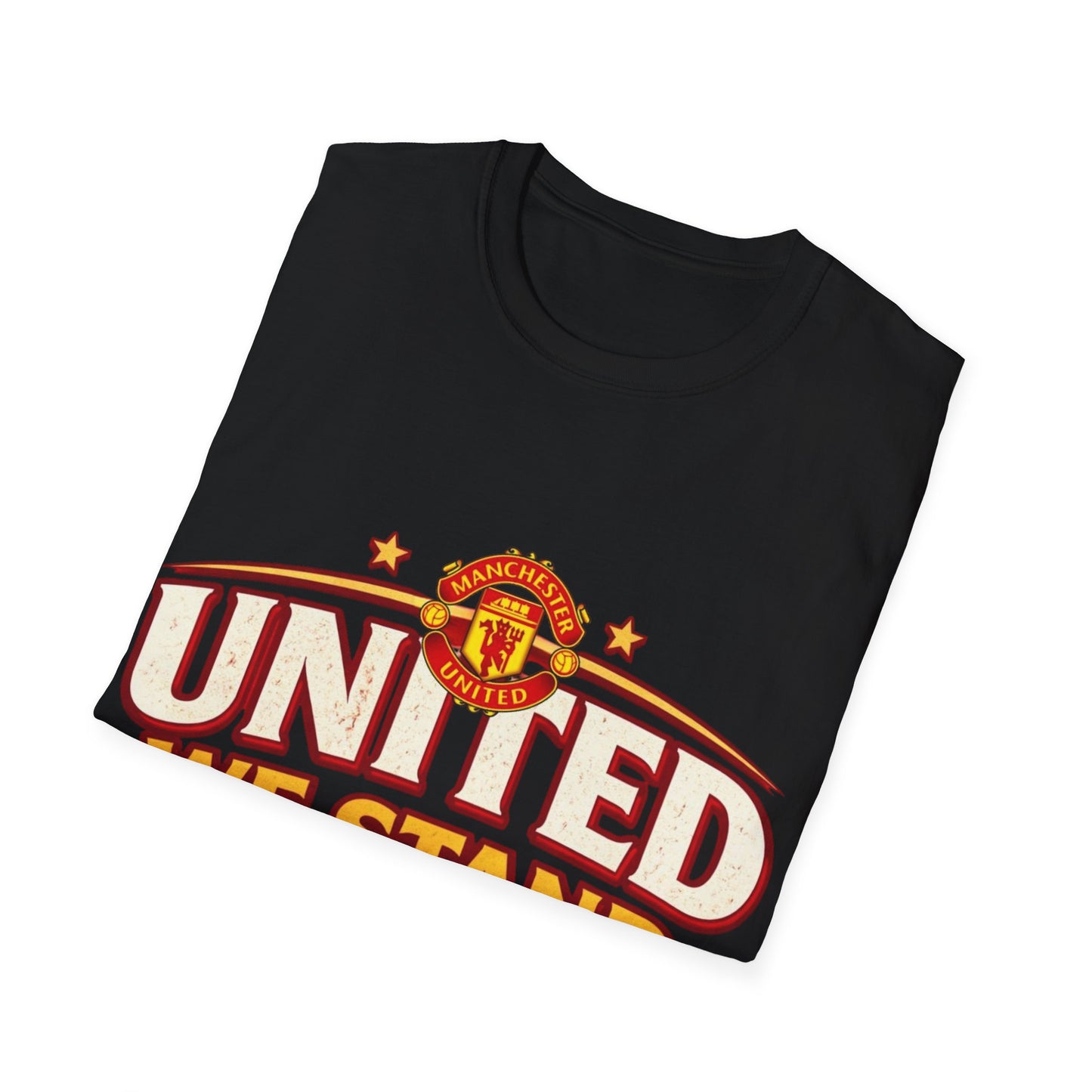 Manchester United Football T-Shirt - United We Stand Fan Tee