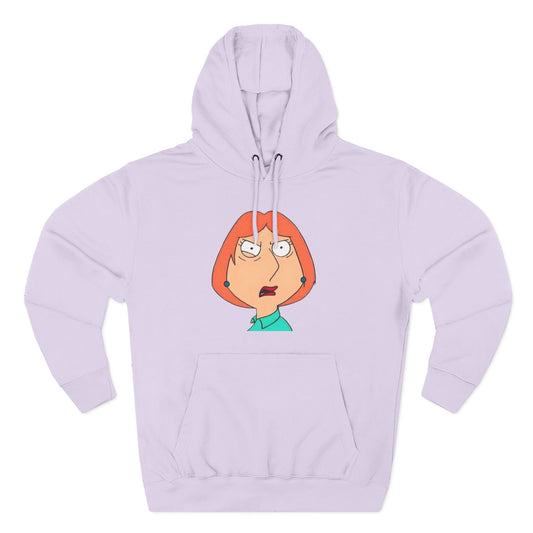 WTF Cartoon Mom Hoodie — Funny Graphic Pullover for Fans of Quirky Humor