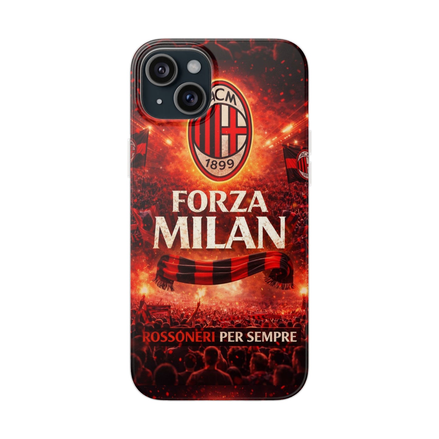 Funda para teléfono Forza Milan del AC Milan