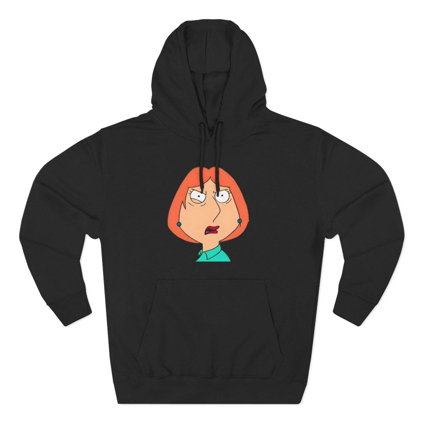 Sudadera con capucha de mamá de dibujos animados WTF: sudadera con gráficos divertidos para los amantes del humor peculiar