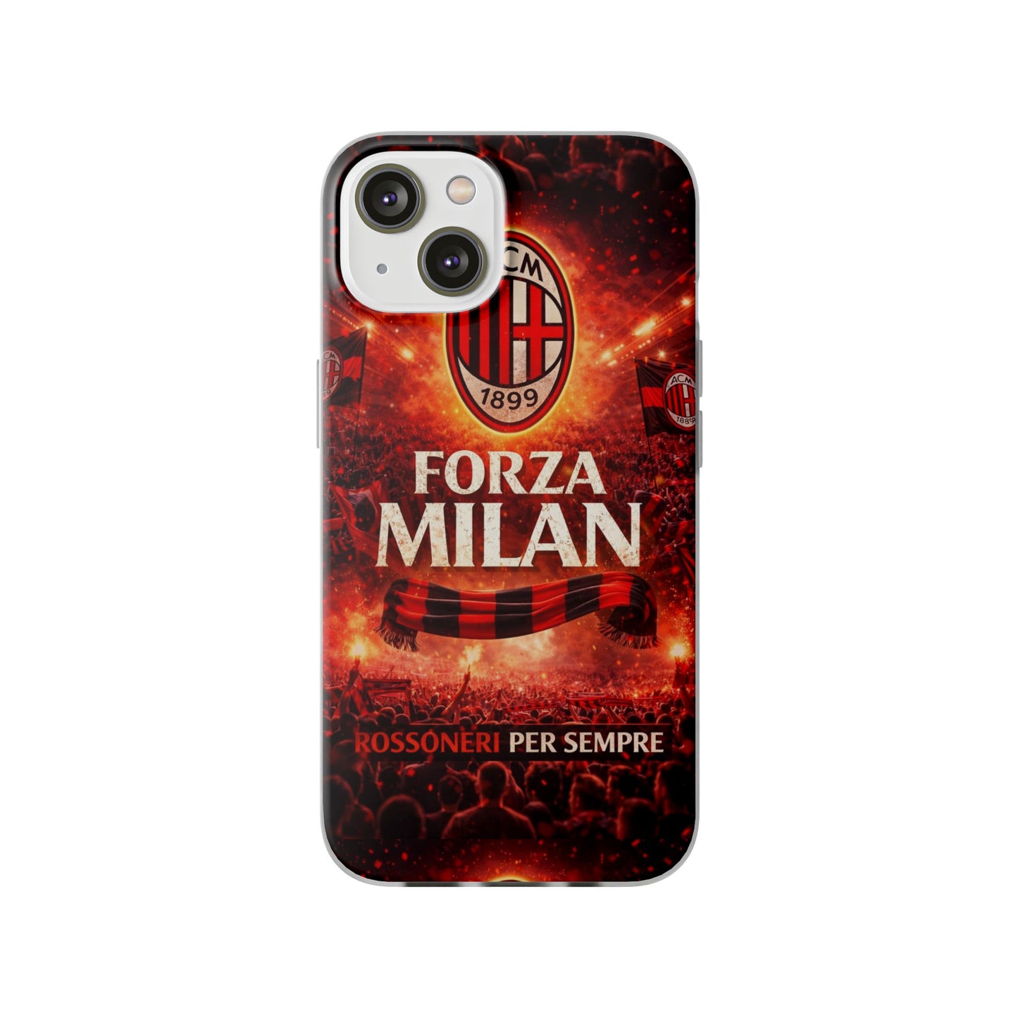Funda para teléfono Forza Milan del AC Milan