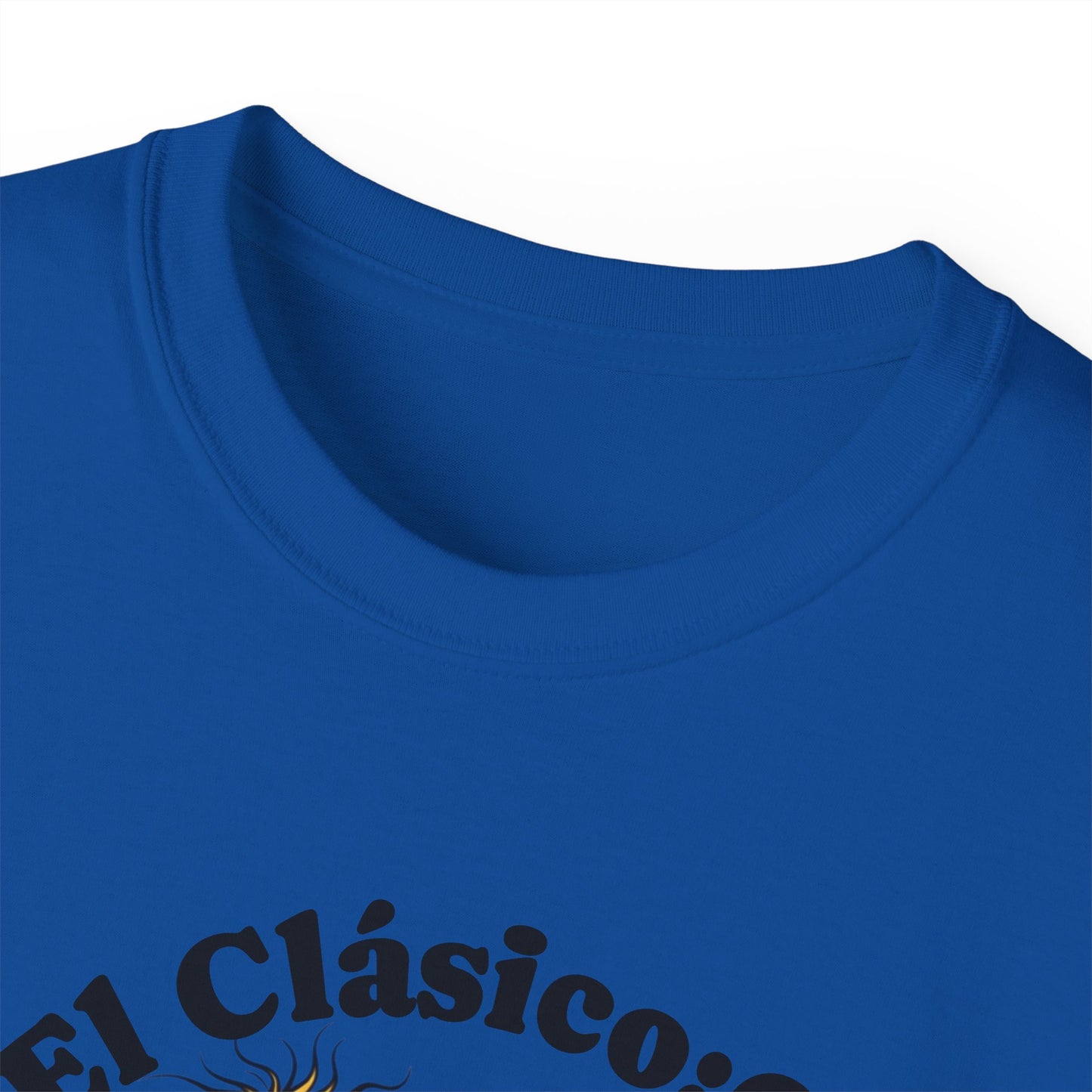Soccer Rivalry Tee — "Friendship: OFF, El Clásico: ON"