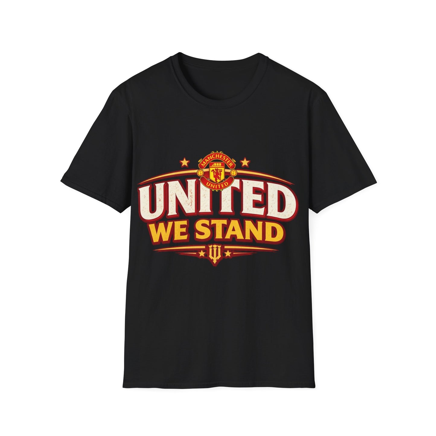 Manchester United Football T-Shirt - United We Stand Fan Tee
