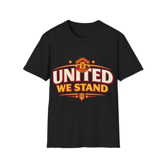 Manchester United Football T-Shirt - United We Stand Fan Tee