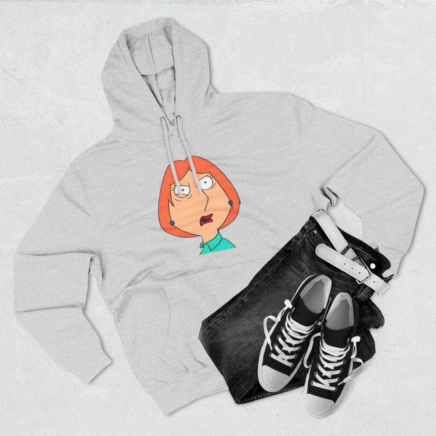 Sudadera con capucha de mamá de dibujos animados WTF: sudadera con gráficos divertidos para los amantes del humor peculiar