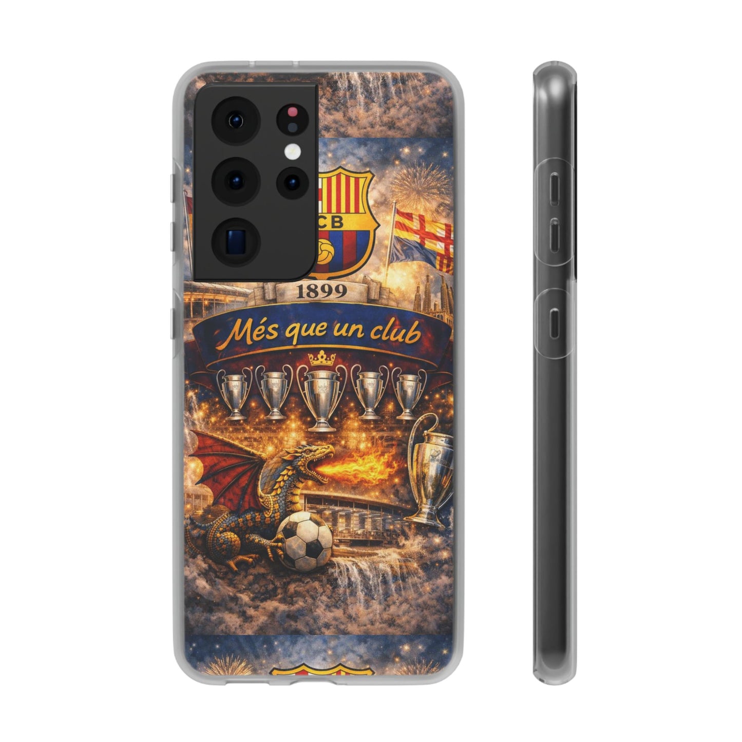 FC Barcelona ‘Més Que Un Club’ Phone Case — Soccer Fan iPhone Cover