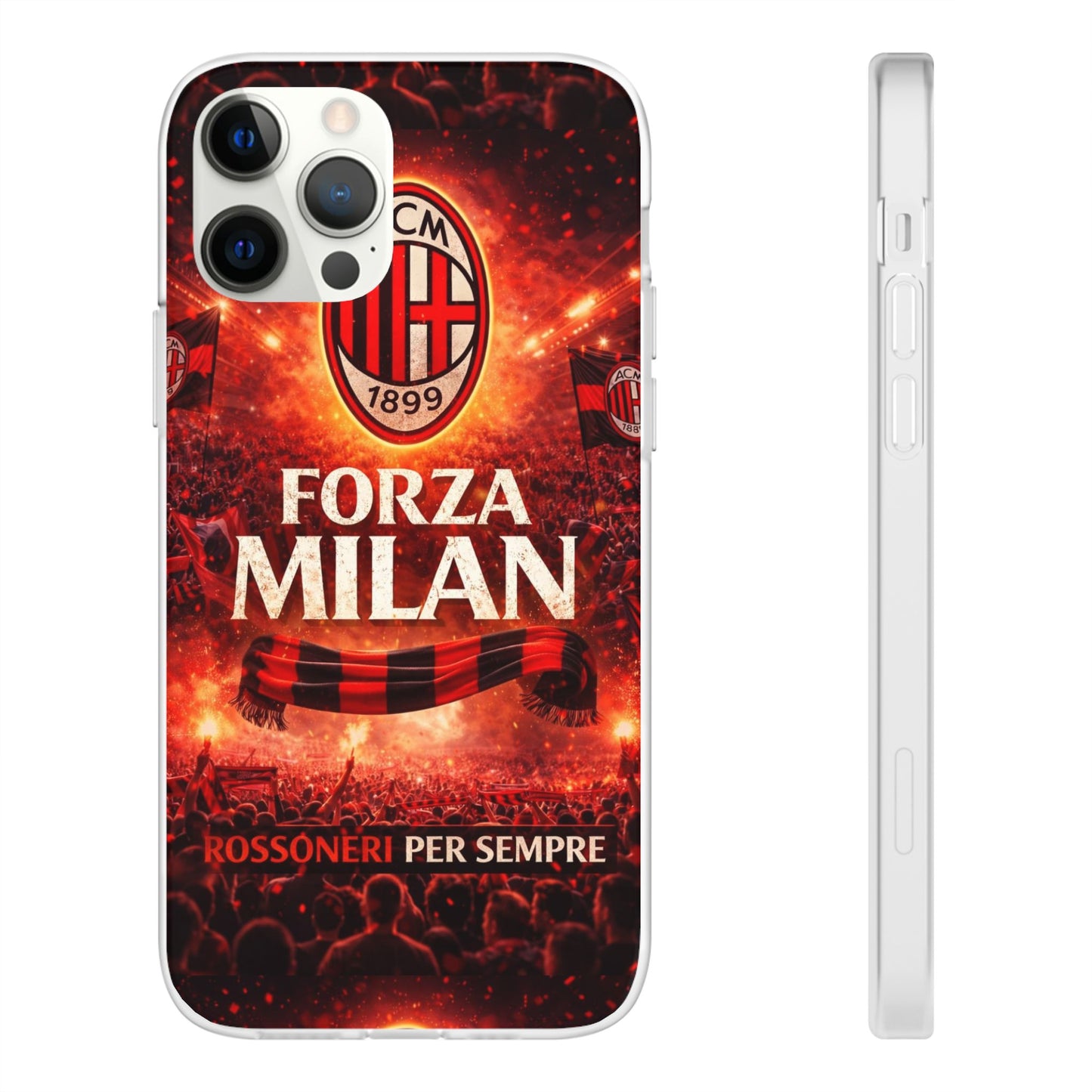 Funda para teléfono Forza Milan del AC Milan