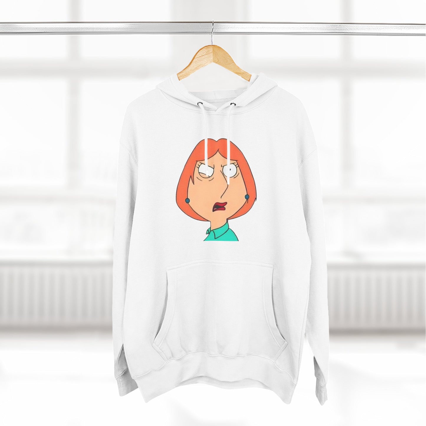 Sudadera con capucha de mamá de dibujos animados WTF: sudadera con gráficos divertidos para los amantes del humor peculiar