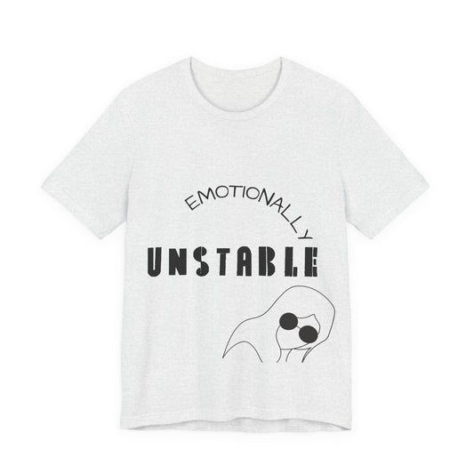 Emotionally Unstable T-Shirt — Cute Squidward Graphic Tee