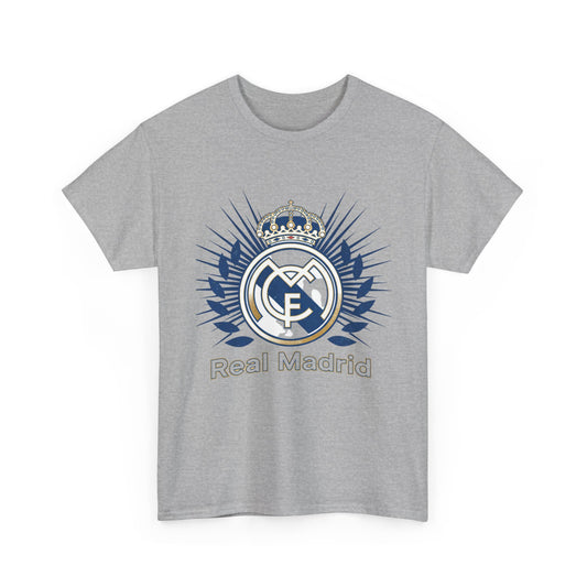 Camiseta con el escudo del Real Madrid — Camiseta blanca para hombre